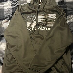 Realtree Khaki Pullover with Flag Design